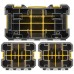 Stanley FMST61150-1 FatMax Pro-Stack Sada 3 organizérov (2/3 + 2x1/3) Stanley FMST61150-1 FatMax Pro-Stack Sada 3 organizérov (2/3 + 2x1/3)