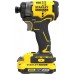 Stanley SFMCF820D2K FatMax V20 Aku rázový uťahovák 1/4" (18V/2x2,0Ah), kufor Stanley SFMCF820D2K FatMax V20 Aku rázový uťahovák 1/4" (18V/2x2,0Ah), kufor