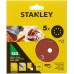 Stanley STA32037-XJ Brúsne papiere pre excentrickú brúsku 125mm, P120, 5ks