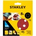 Stanley STA32042-XJ Brúsne papiere pre excentrickú brúsku 125mm, P180, 5ks