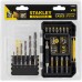 Stanley STA88554 FatMax 19dielna sada vrtákov do železa a bitov