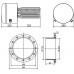 Stiebel Eltron FCR 28/180 Vykurovacia príruba 18kW/400V 000695