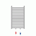 KORADO KORALUX LINEAR Comfort Kúpeľňový radiátor KLTM 700.450 white RAL 9016