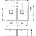 ALVEUS Stylux 30 F kuchynský drez nerez, 755 x 510 mm 1084291F