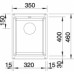 BLANCO Subline 320 - U drez Silgranit biely 518549