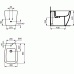 IDEAL Standard VENTUNO bidet T515001