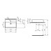 IDEAL Standard STRADA umývadlo na dosku 600 x 420 x 145 K078101