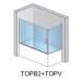 RONAL TOPB2 TOP-Line vaňové posuvné dvere 170cm, farba * / číre TOPB21700SF07
