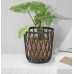 Prosperplast UNIQUBO Univerzálny kôš s jutovým vrecom 39cm, 35l, antracit IKUB35J