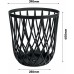 Prosperplast UNIQUBO Univerzálny kôš s jutovým vrecom 39cm, 35l, antracit IKUB35J