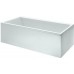 LAUFEN PRO L-panel 160x70 cm, Pravý - k vani v ľavom rohu - biely, 2.9613.2.000.000.1