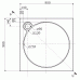 TEIKO Venus 90 sprchová vanička 90 x 90 cm, pergamon V134090N32T05004
