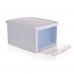 VETRO-PLUS Multifunkčný box 15 L s vekom Rattan Elegance Line,biela 5530001