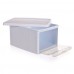VETRO-PLUS Multifunkčný box 15 L s vekom Rattan Elegance Line,biela 5530001