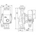 WILO YONOS PICO1.0 25 / 1-8 180 mm Obehové čerpadlo 4248086