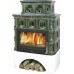 ABX Karelia TV výmenník 7 kW, Kachľová pec na drevo s plech. vložkou, hnedá
