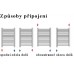 KORADO KORALUX LINEAR Classic Kúpeľňový radiátor KLC 900.750 white RAL 9010