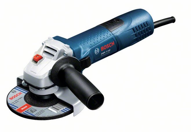 BAZÁR BOSCH GWS 7-115 uhlová brúska 115mm, 0601388106