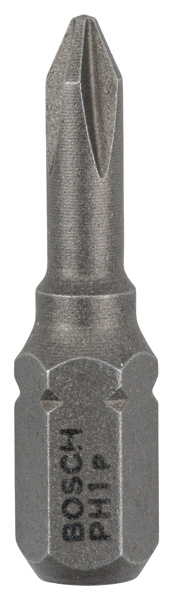 BOSCH Skrutkovací bit Extra Hard PH 1, 25 mm 2607001510