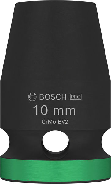 BOSCH Nástrčný kľúč PRO Impact Socket, 1/2&quot;, 10 mm, štandardný 2608003043