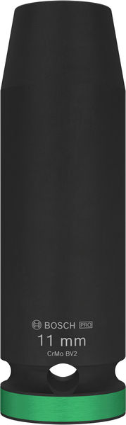 BOSCH Nástrčný kľúč PRO Impact Socket, 1/2&quot;, 11 mm, hlboký 2608003045