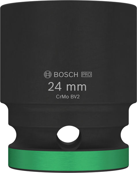 BOSCH Nástrčný kľúč PRO Impact Socket, 1/2&quot;, 24 mm, štandardný 2608003054