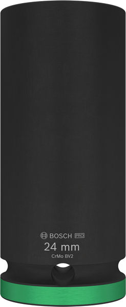 BOSCH Nástrčný kľúč PRO Impact Socket, 1/2&quot;, 24 mm, hlboký 2608003055