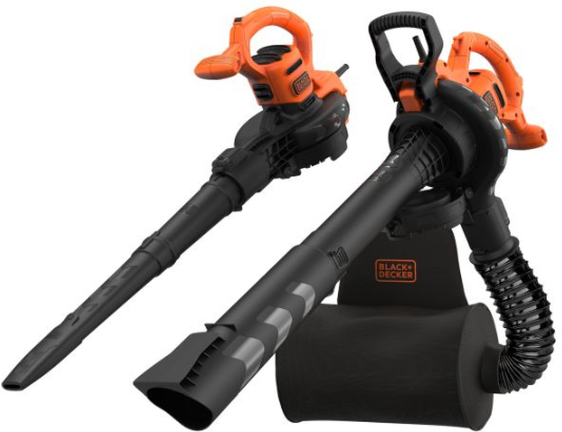 BAZÁR!! Black &amp; Decker BEBLV290 Elektrický záhradný vysávač/fukár/drvič 3v1 2900W