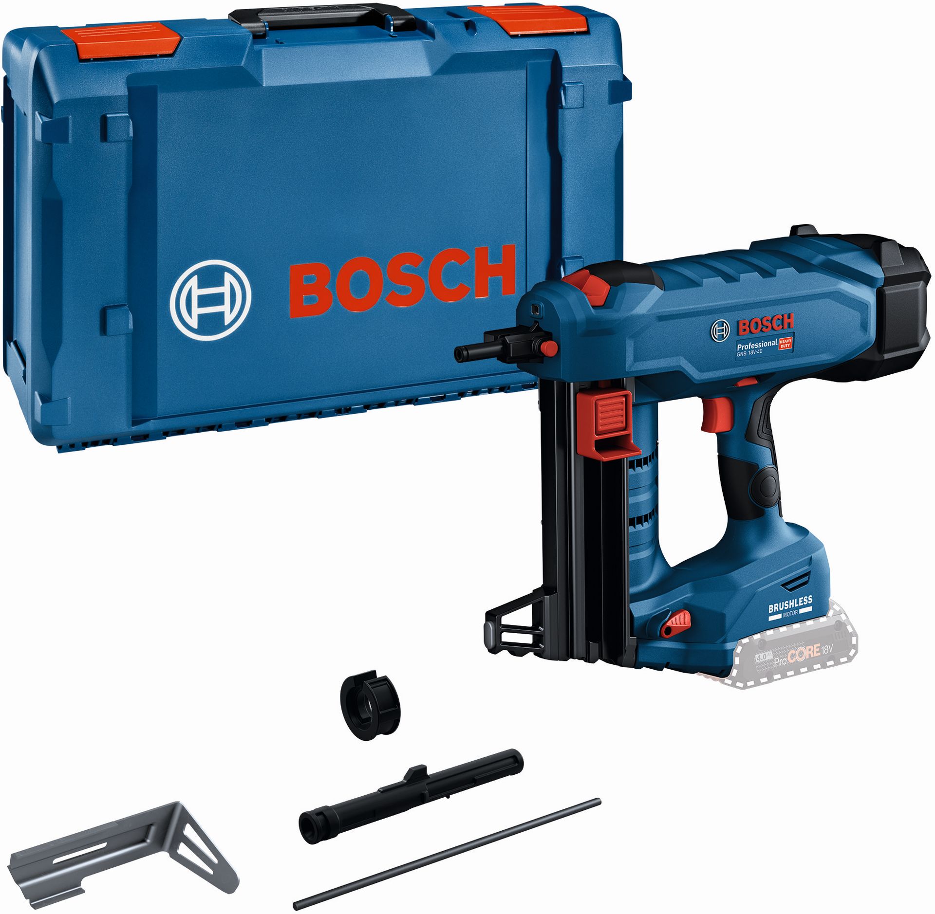 BOSCH GNB 18V-40 PROFESSIONAL Akumulátorová klincovačka 06019L7004
