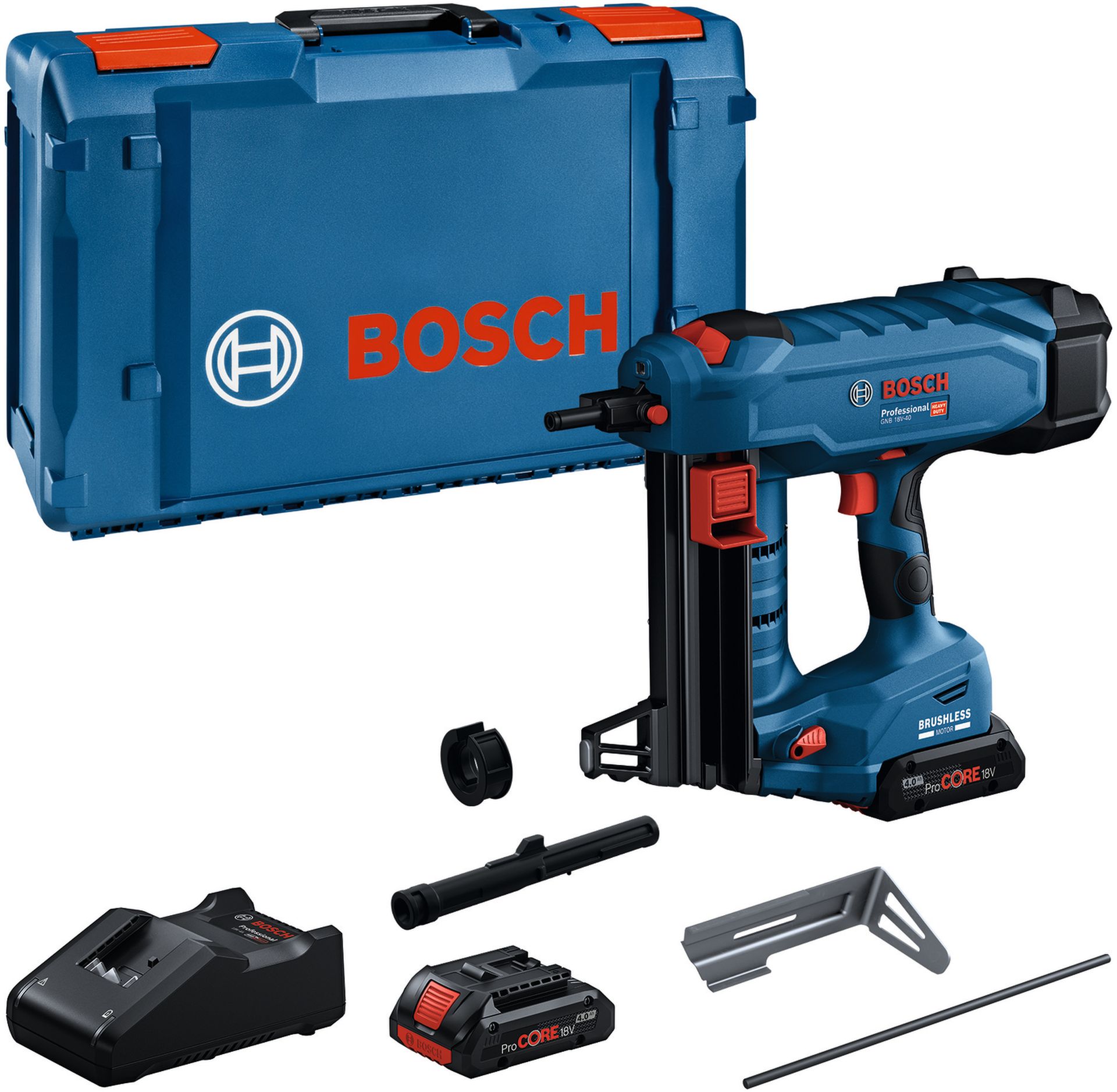 BOSCH GNB 18V-40 PROFESSIONAL Akumulátorová klincovačka 06019L7005