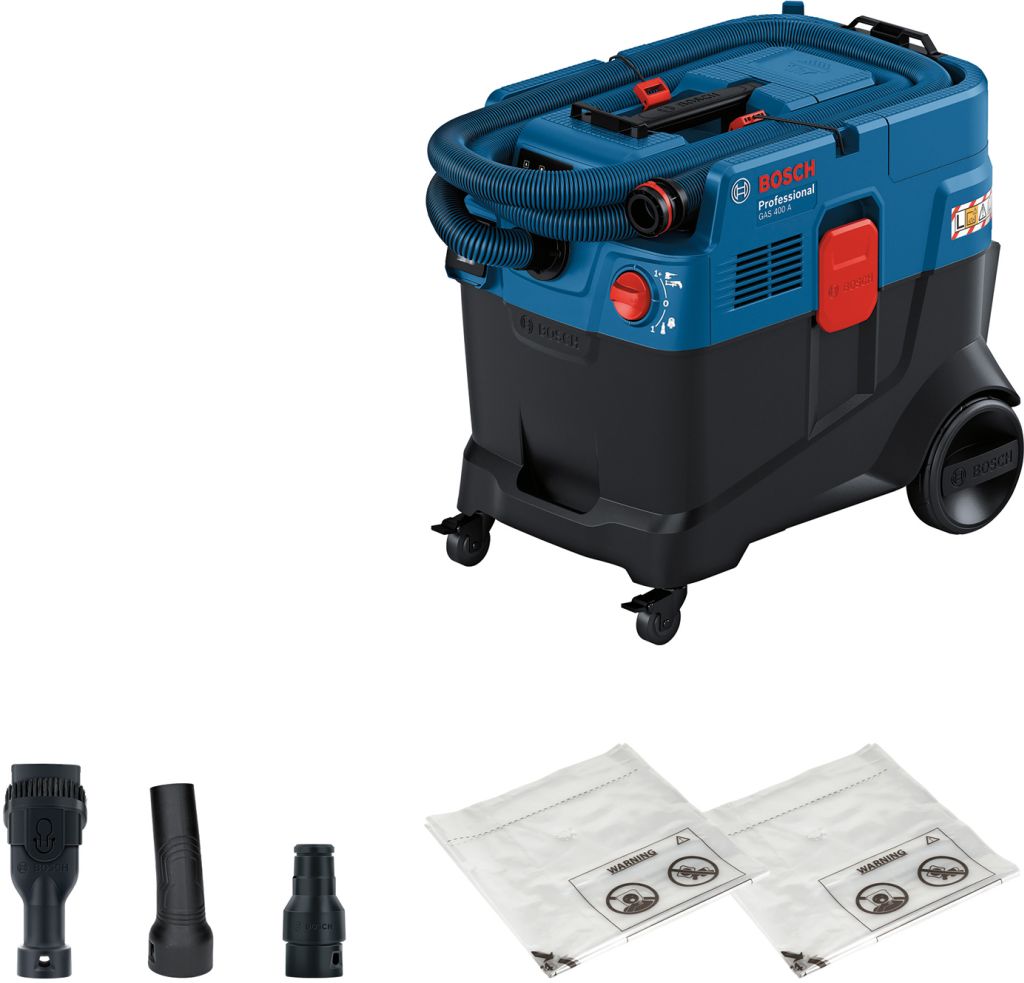 BOSCH GAS 400 A PROFESSIONAL Vysávač na vysávanie namokro/nasucho 06019M0020