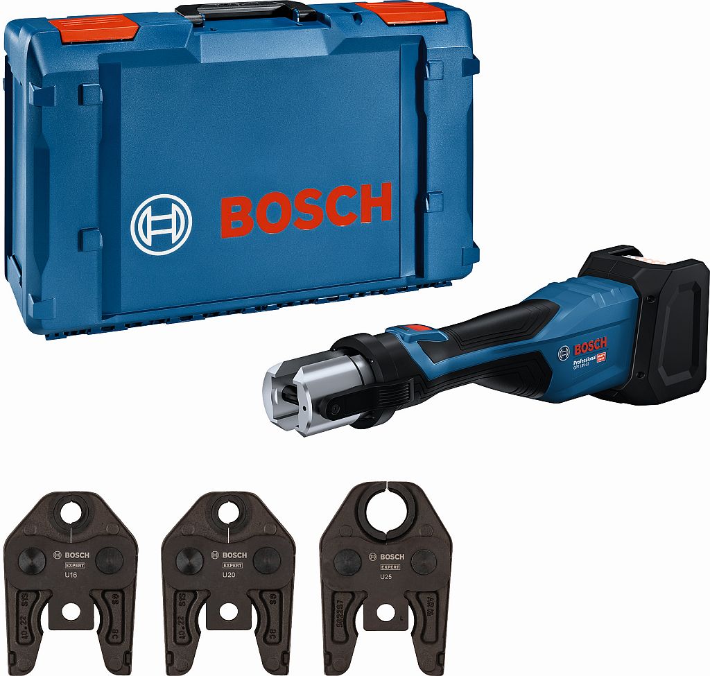 BOSCH GPT 18V-32 PROFESSIONAL Akumulátorové lisovacie náradie, L-BOXX, 06019M2103