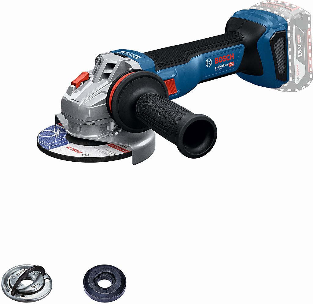 BOSCH GWS 18V-11 PROFESSIONAL Akumulátorová uhlová brúska 06019N4101
