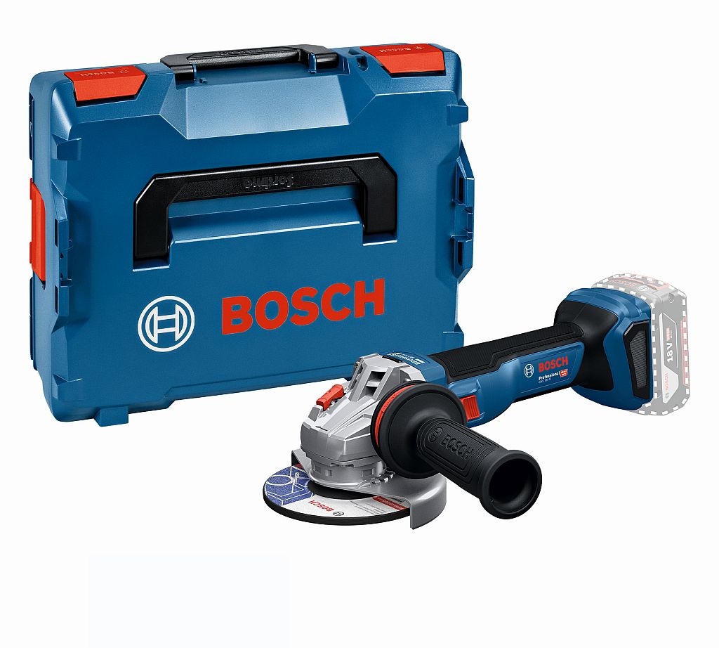 BOSCH GWS 18V-11 PROFESSIONAL Akumulátorová uhlová brúska, L-BOXX 06019N4102