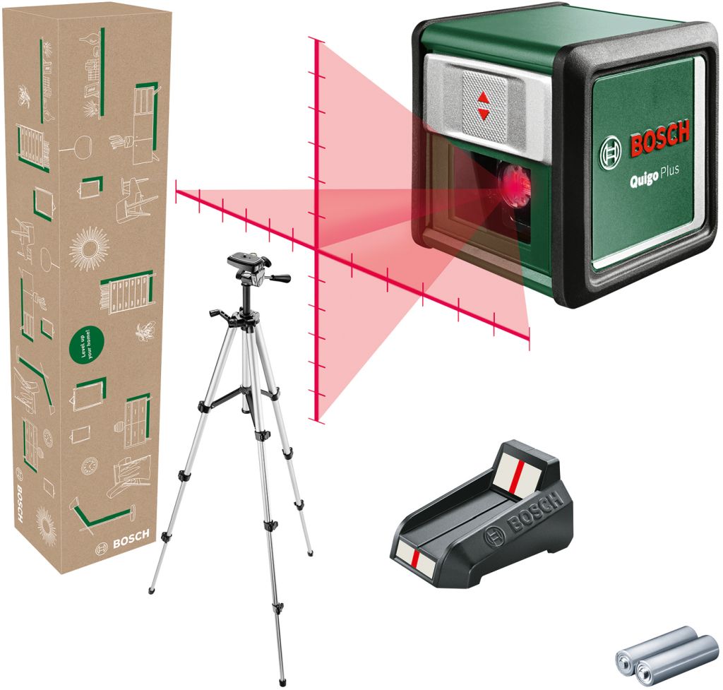 BOSCH Quigo Plus Krížový čiarový laser 06036636Z0