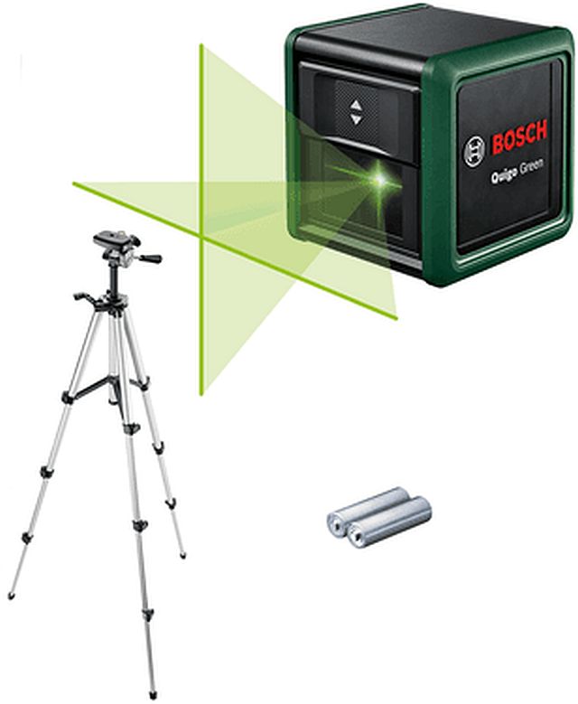 BOSCH Quigo Green Krížový čiarový laser (súprava) 0603663C04