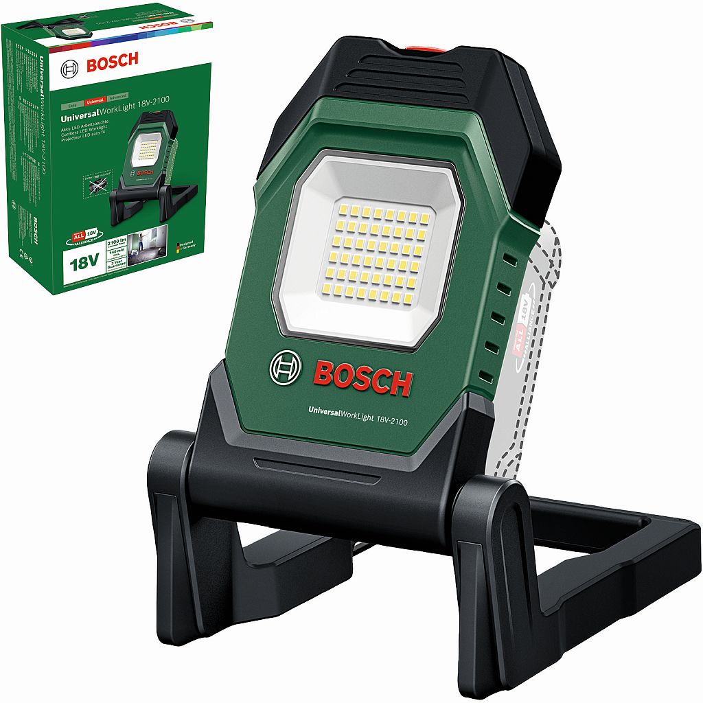 BOSCH UniversalWorkLight 18V-2100 Akumulátorové LED pracovné svetlo 06039A1300