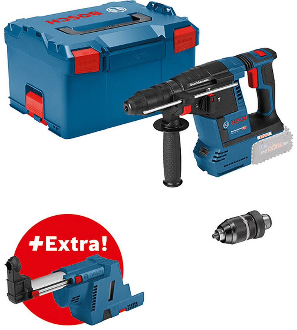 BOSCH GBH 18V-26F + GDE PROFESSIONAL Vŕtacie kladivo s upínaním SDS plus 061191000K