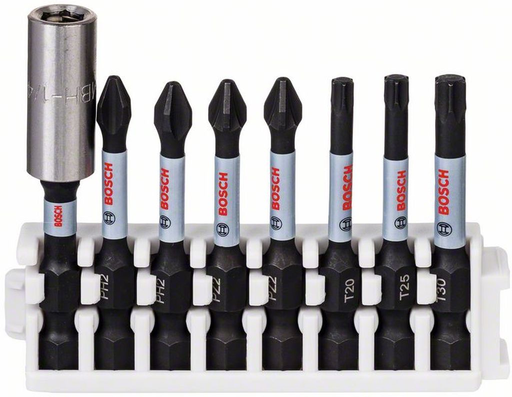 BOSCH Sada skrutkovacích bitov Impact Control, 8 ks 2608522326