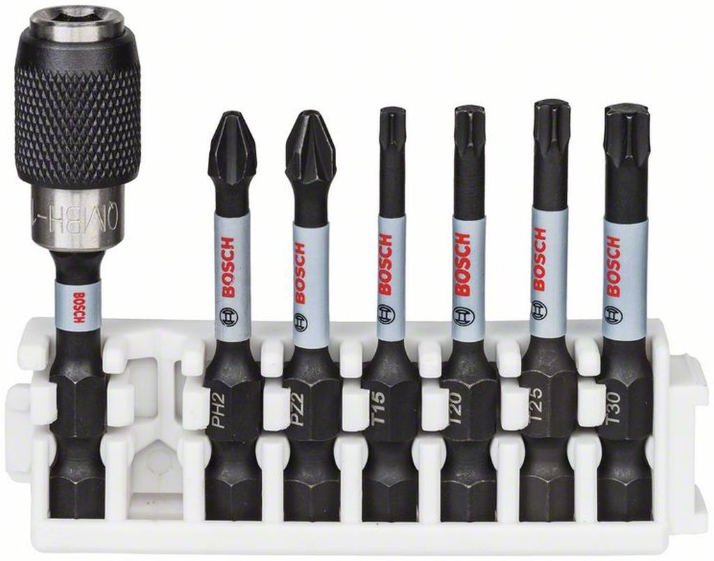 BOSCH Sada skrutkovacích bitov Impact Control, 7 ks 2608522327
