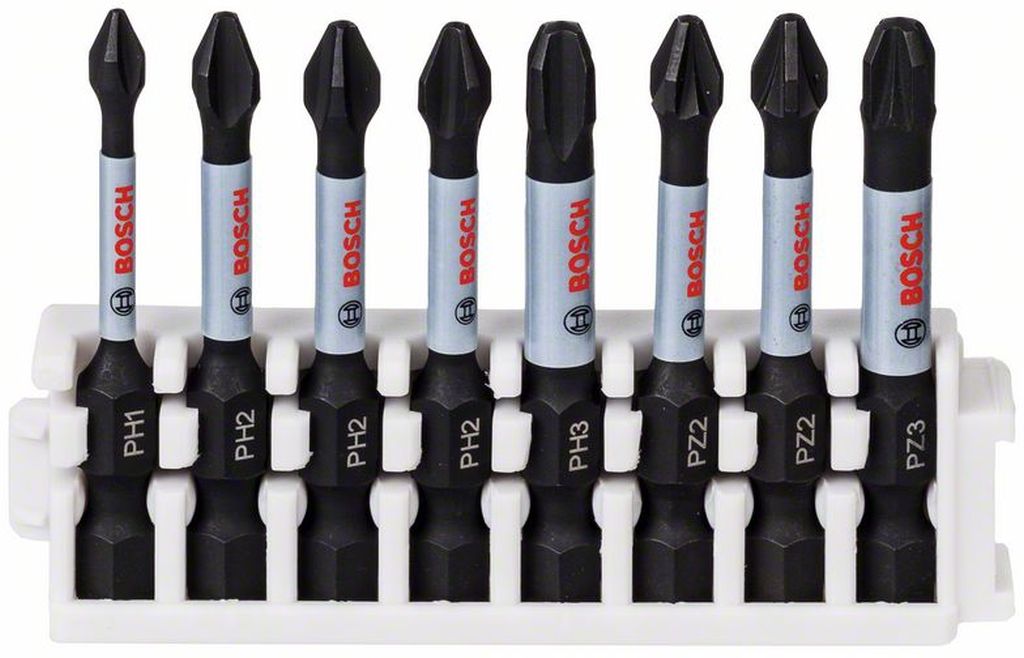 BOSCH Sada skrutkovacích bitov Impact Control, 8 ks 2608522328