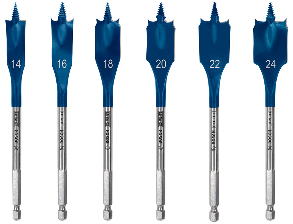 BOSCH Sada frézovacích vrtákov EXPERT Self Cut Speed, 14/16/18/20/22/24 mm, 6ks 2608900332