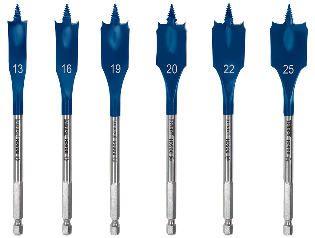 BOSCH Sada frézovacích vrtákov EXPERT Self Cut Speed, 13/16/19/20/22/25 mm, 6ks 2608900333