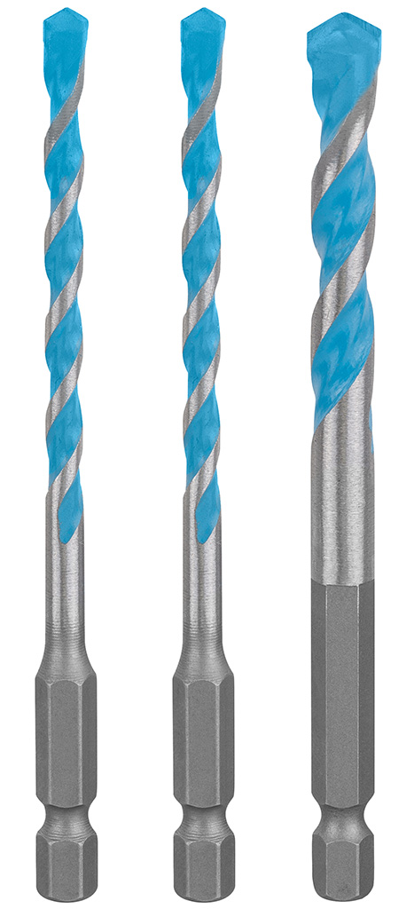 BOSCH Sada vrtákov EXPERT HEX-9 MultiConstruction, 5/6/8 mm, 3 ks 2608900584