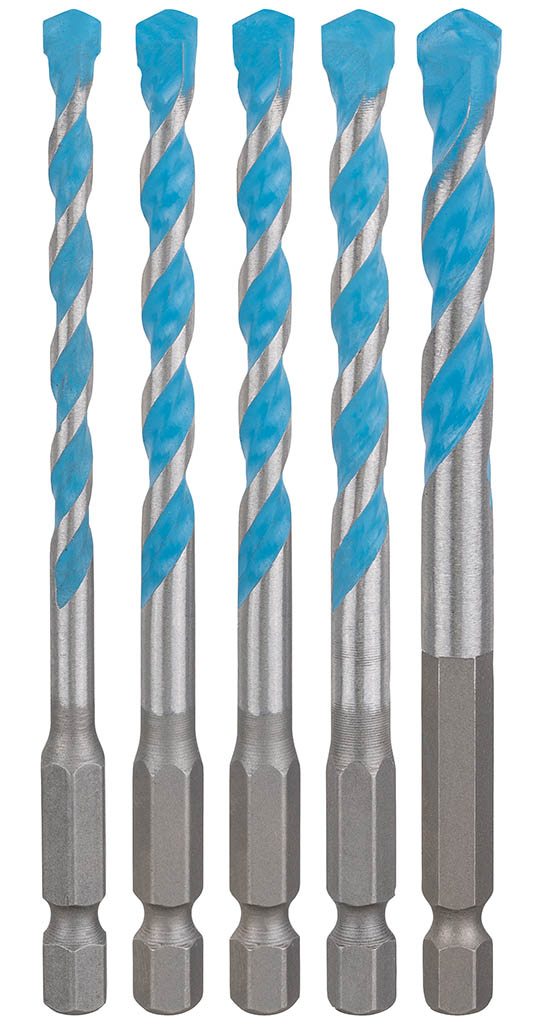 BOSCH Sada vrtákov EXPERT HEX-9 MultiConstruction, 5,5/6/6/7/8 mm, 5 ks 2608900586