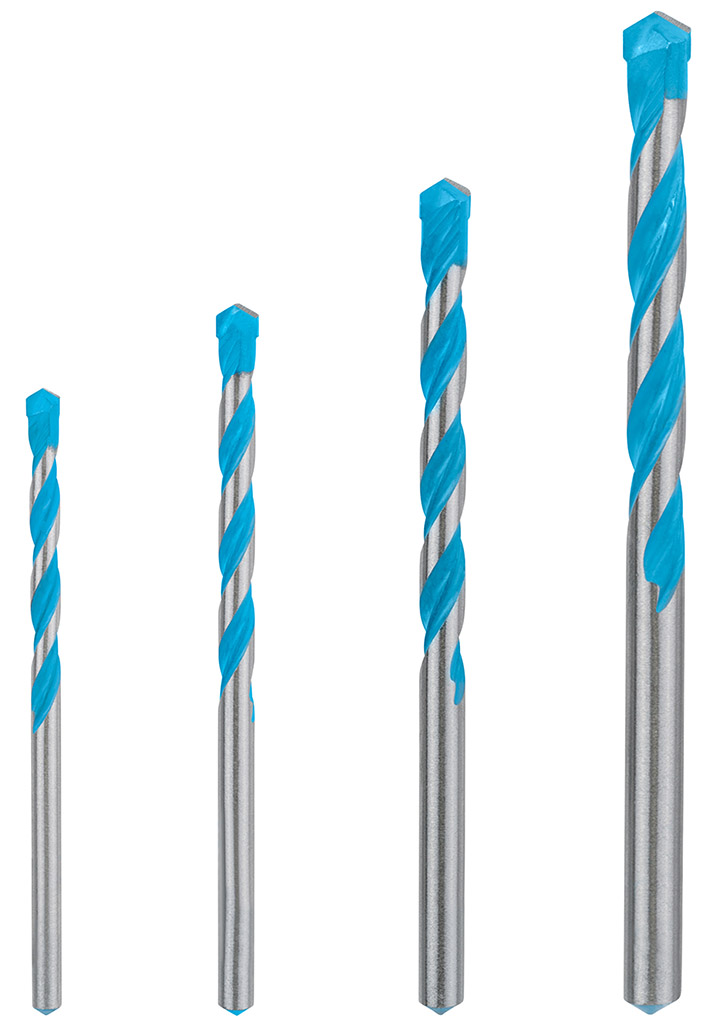 BOSCH Sada vrtákov EXPERT MultiConstruction CYL-9, 4/5/6/8 mm, 4 ks 2608900645