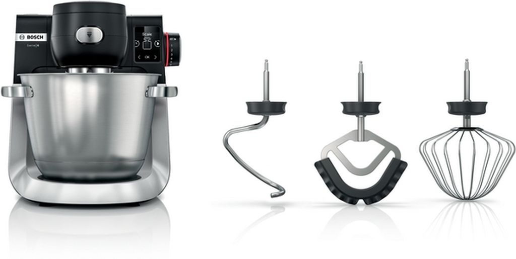 Bosch Séria 6 Kitchen machine with scale 1600 W čierna, brúsené antikoro MUMS6ZS00