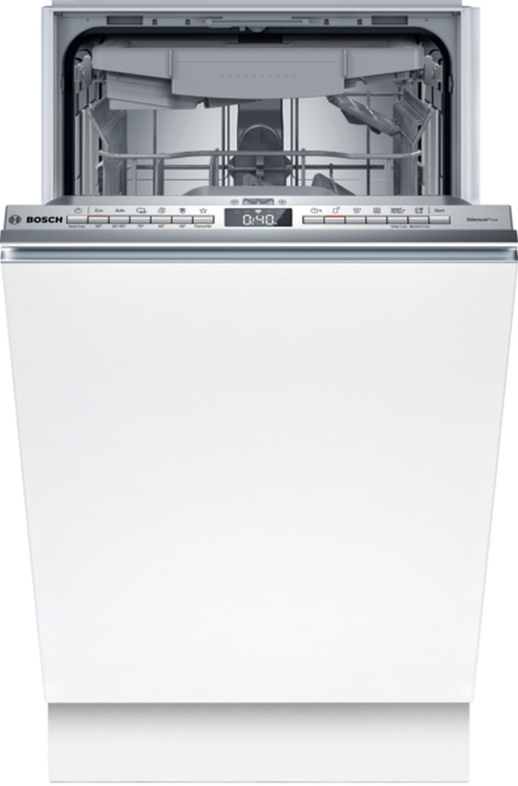 Bosch Séria 4 Plne zabudovateľná umývačka riadu 45 cm SPV4HMX10E