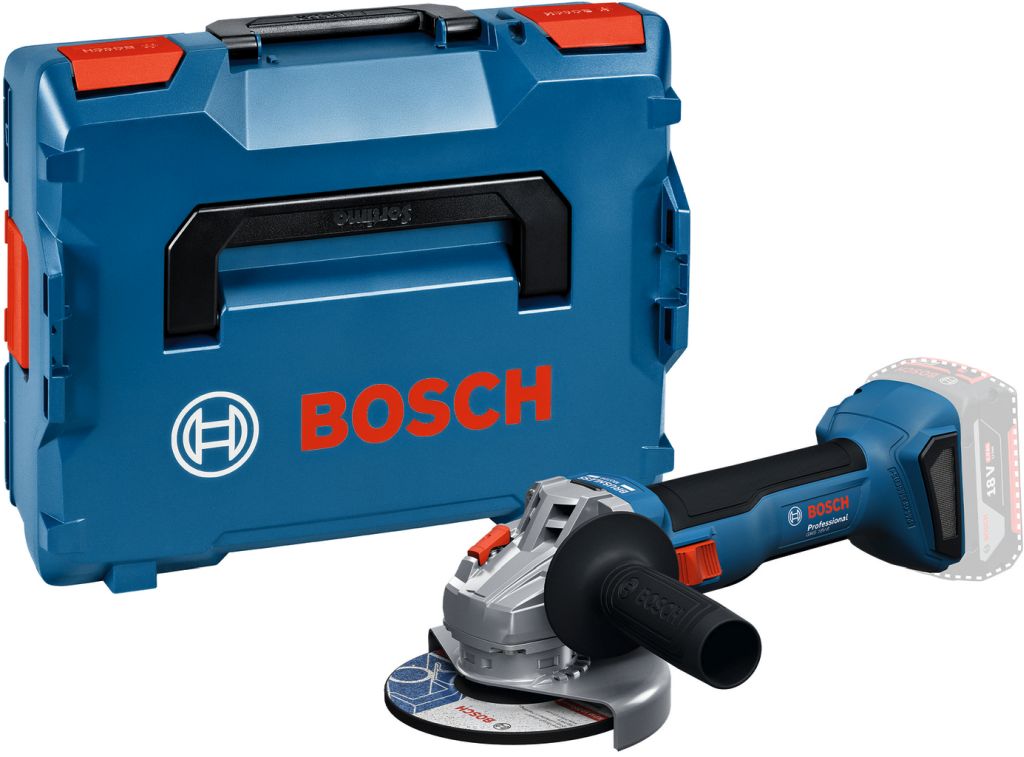 BOSCH GWS 18V-8 PROFESSIONAL Akumulátorová uhlová brúska, L-BOXX 136 06019N9001