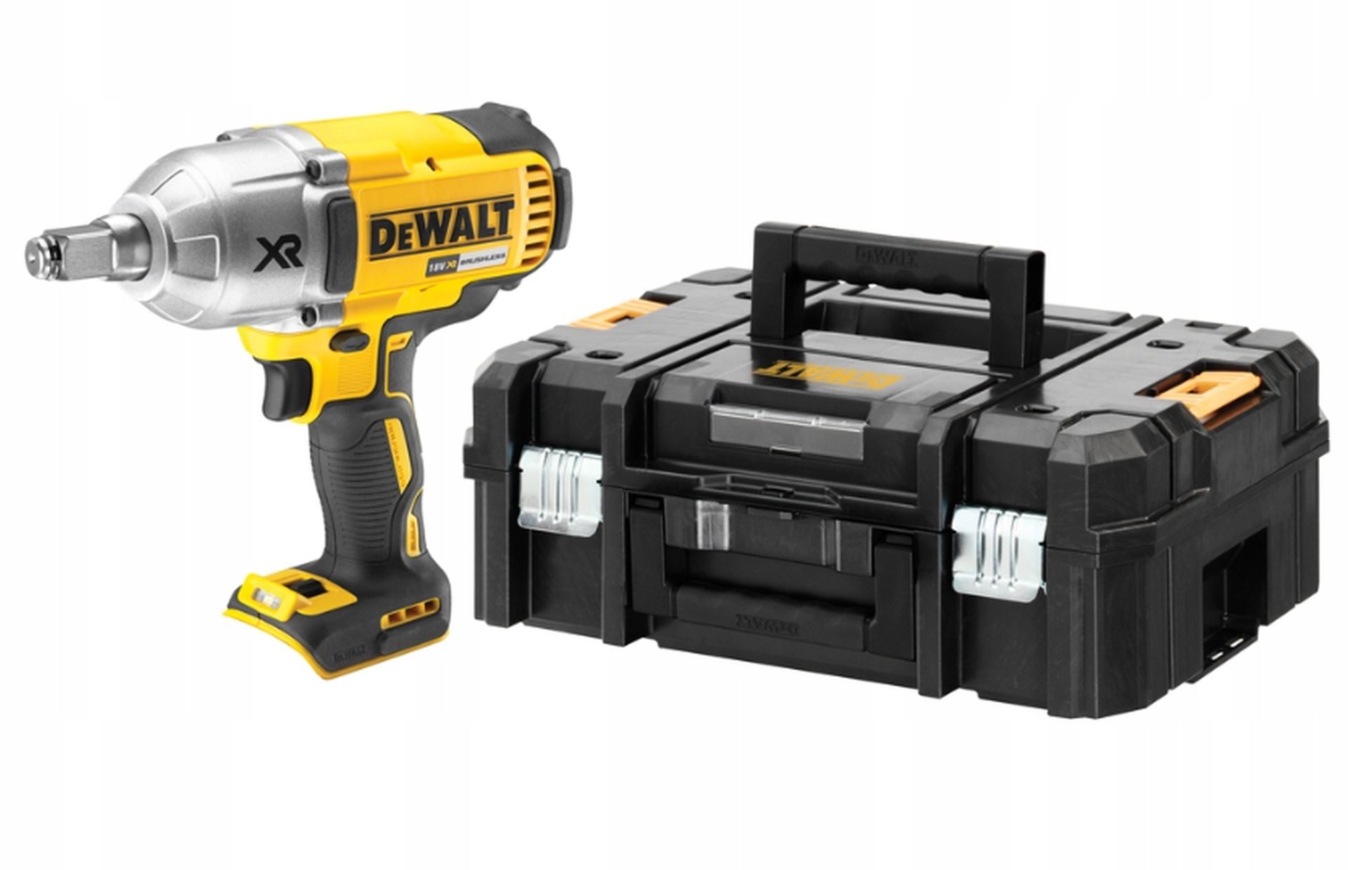 DeWALT DCF899HNT Aku bezuhlíkový rázový uťahovák 1/2&quot; (950Nm/18V/bez aku) Tstak